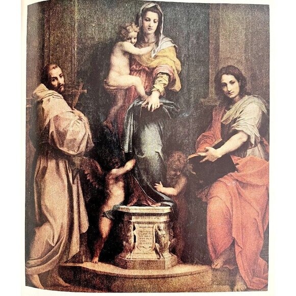 World Famous Paintings 100 Plates 1st Edition 1939 Rare Great Art History BKBX6 - Picture 10 of 16